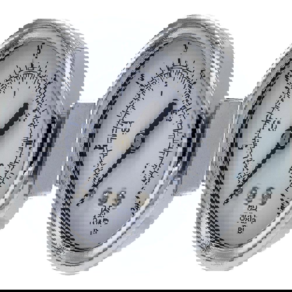 Pressure Gauges; Gauge Type: Utility Gauge ; Scale Type: Dual ; Accuracy (%): 3-2-3% ; Dial Type: Analog ; Thread Type: 1/4